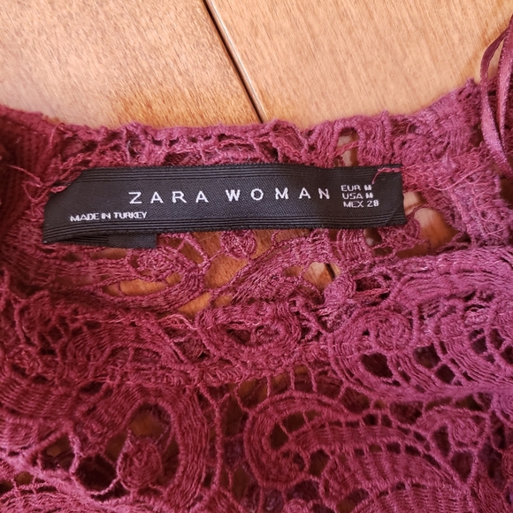Zara Knit Crochet Top - Picture 4 of 4